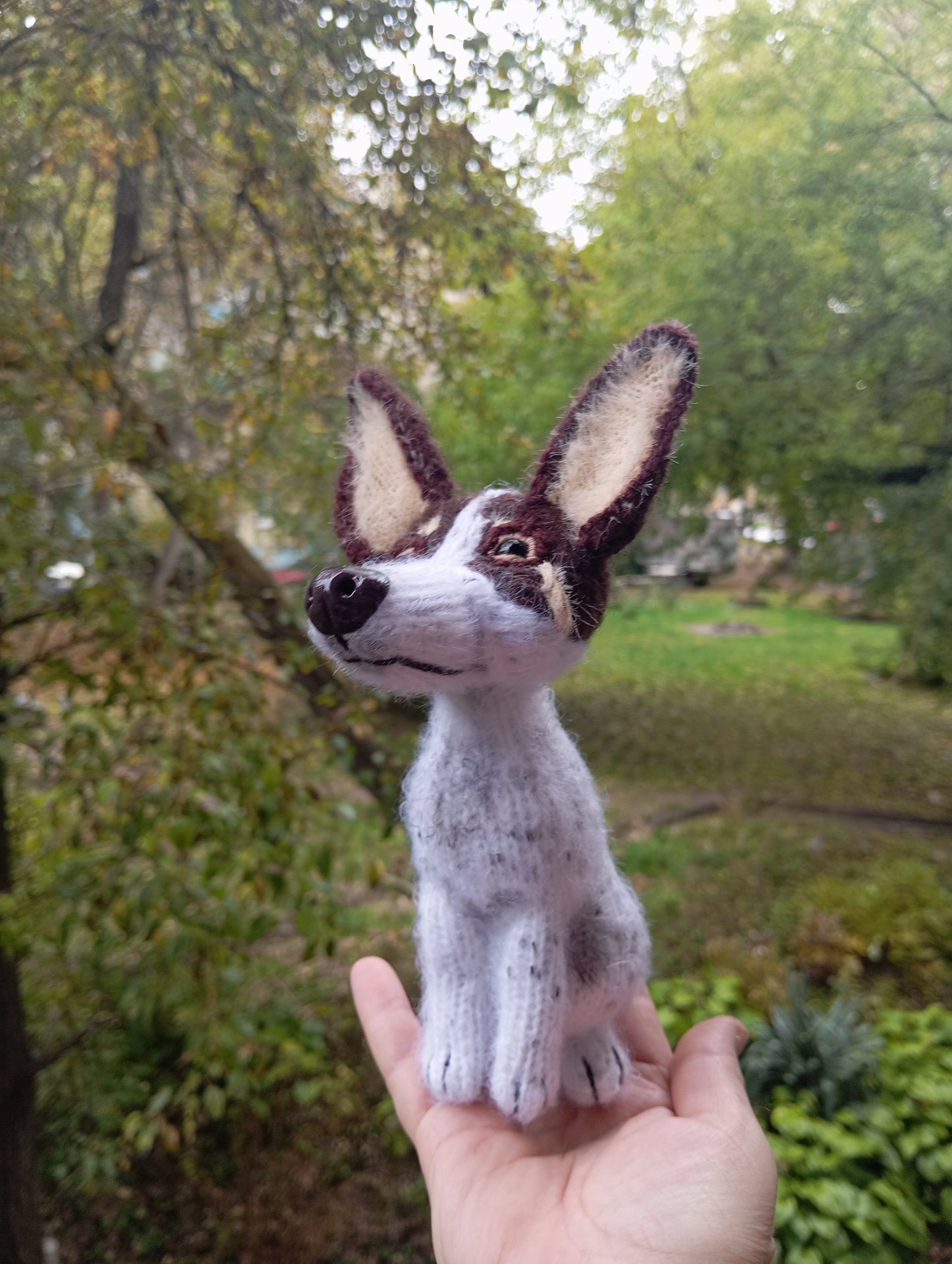 Handmade decorative plush figurine, custom order