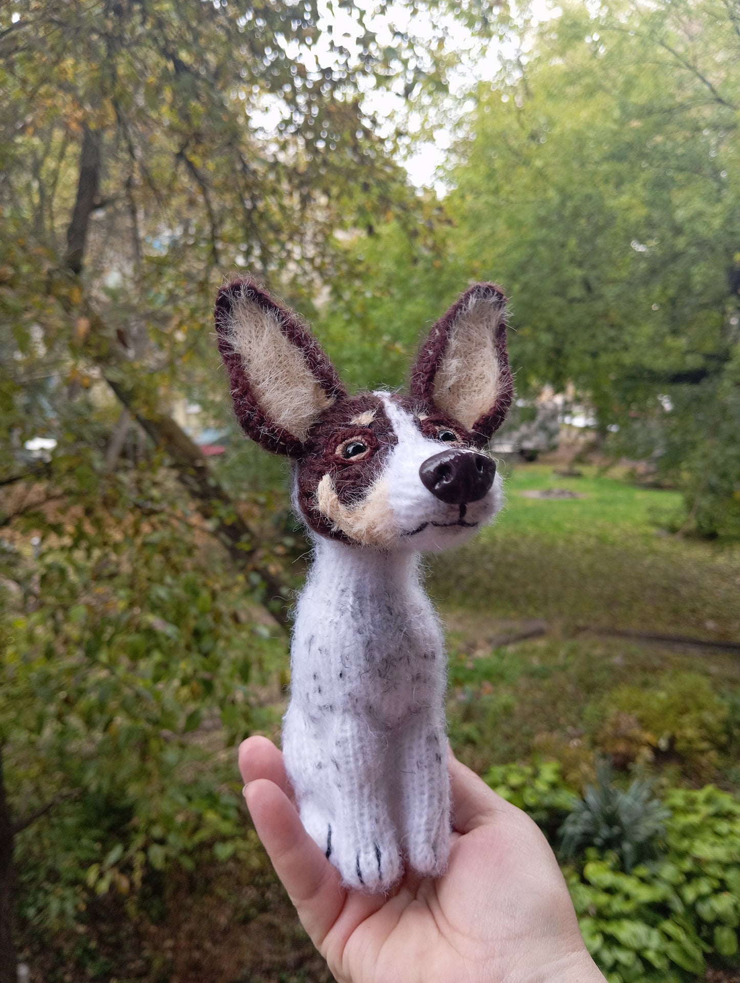 Handmade decorative plush figurine, custom order