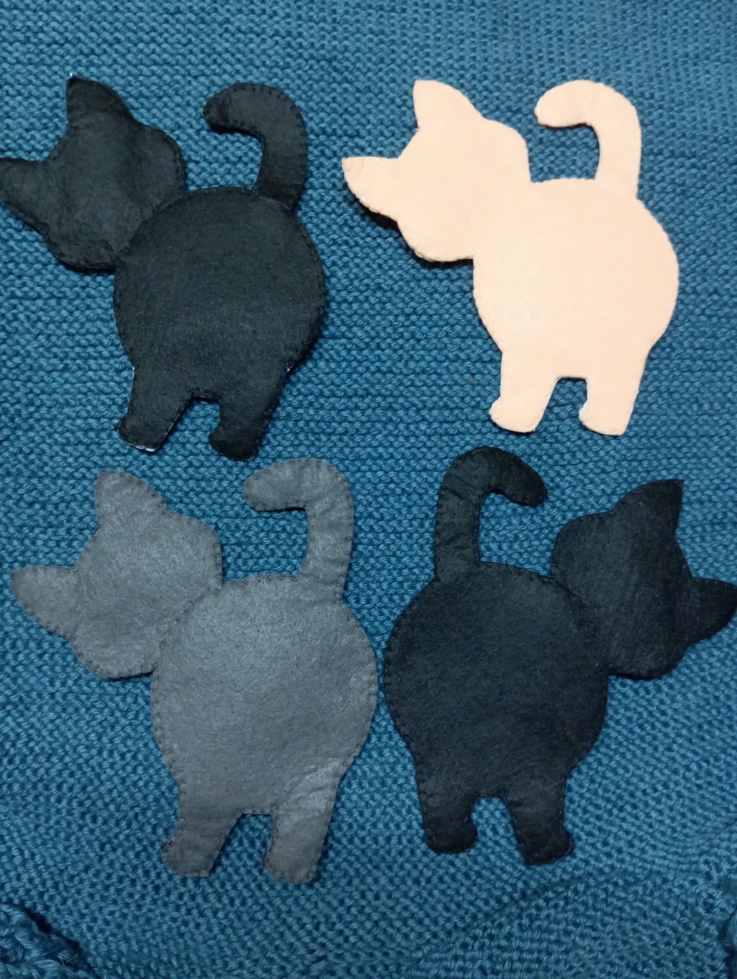 Coffee Cup Cat Coasters: Funny Cat Butt Coaster Table Mat