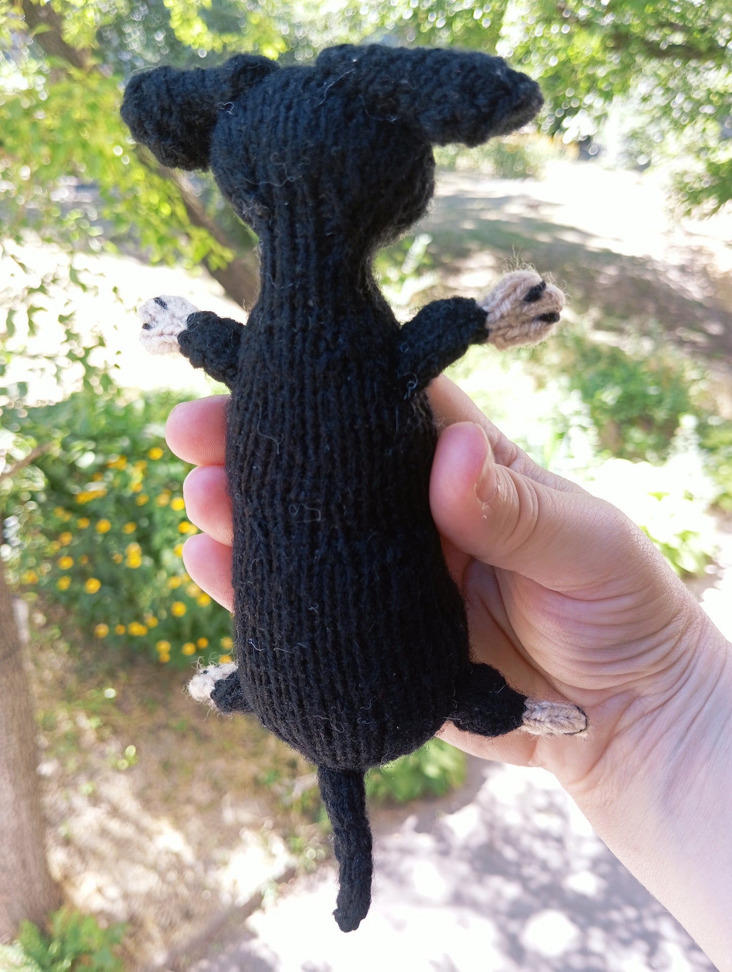 Plush Dachshund Dog Toy: Crochet Doxie Dog, Wiener puppy  Dog Plushie