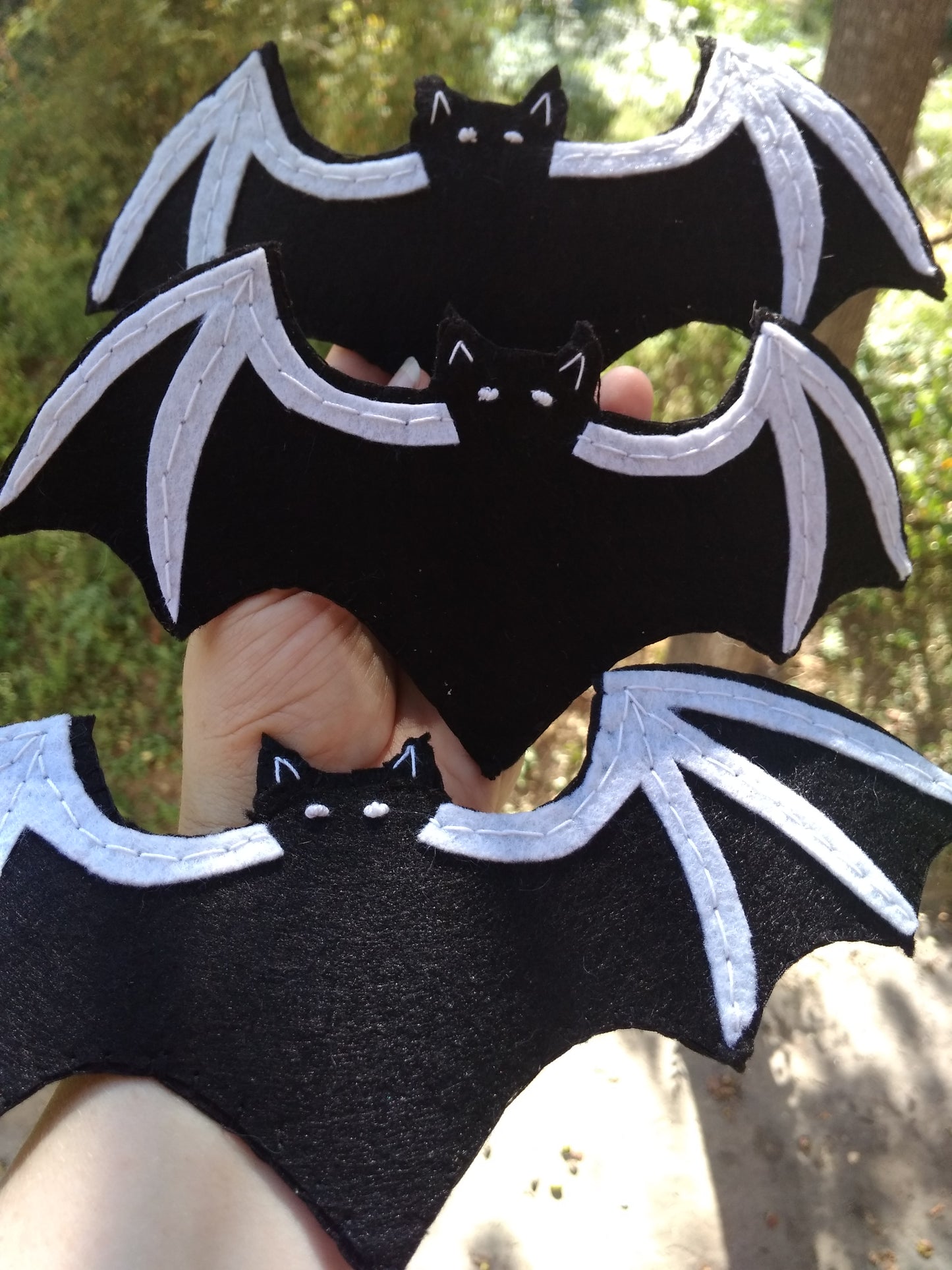 Handmade Bat Door Hanger: Spooky Halloween Vampire Bat