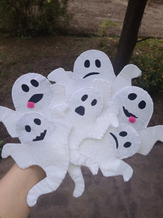 Handmade Halloween Ghost: Spooky Ghost Door Ornament
