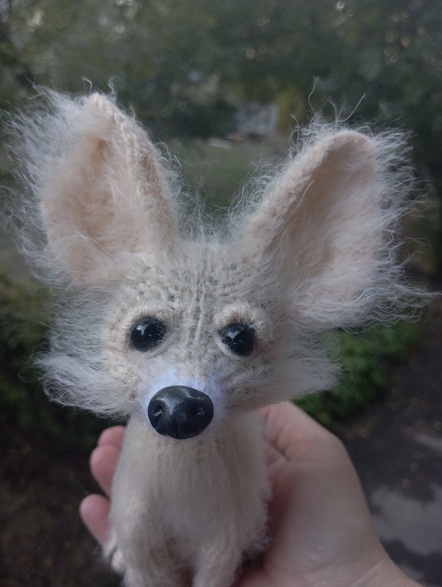 Crochet Fox Plush, Stuffed Fox Toy, Amigurumi Toy, Funny Fox Toy Knitted DecorativE Fox