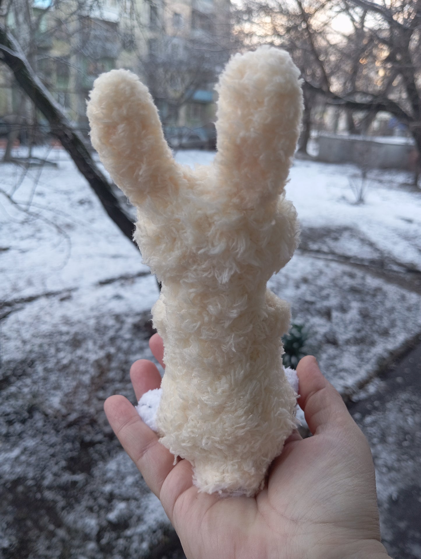 Knitted toys Amigurumi Small bunny Stuffed animal Forest Cute soft toy
