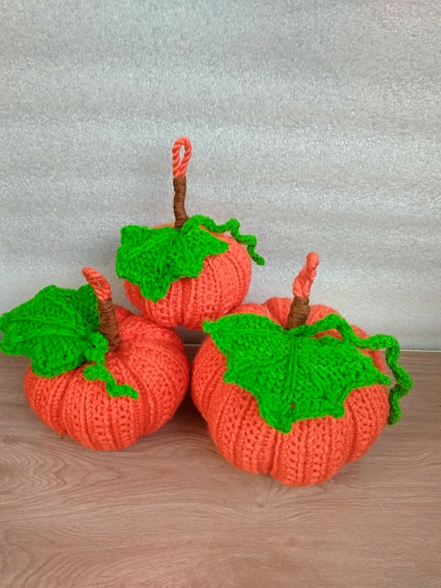 Autumn Farm Pumpkin Plush: Halloween Pumpkin Plant Figurine