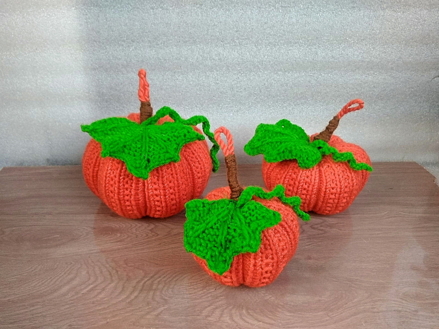 Autumn Farm Pumpkin Plush: Halloween Pumpkin Plant Figurine