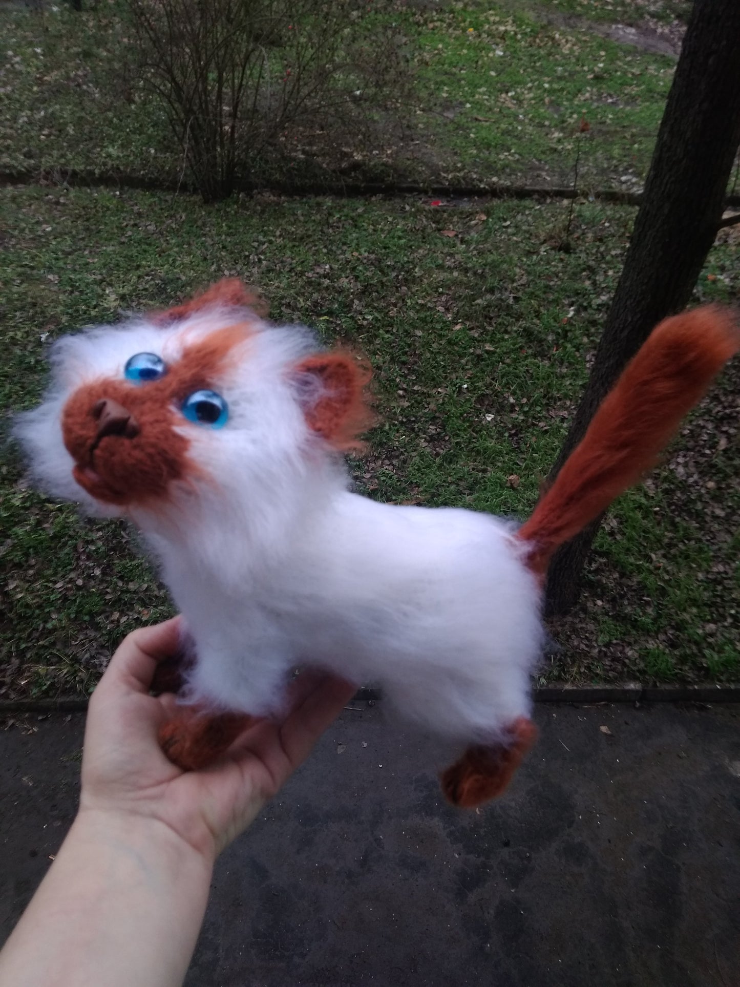 Stuffed Cat decor Stuffed cat soft Plush Cat Toy Animal Plush Toy Kawaii Miniature Tiny Plush Cat Halloween
