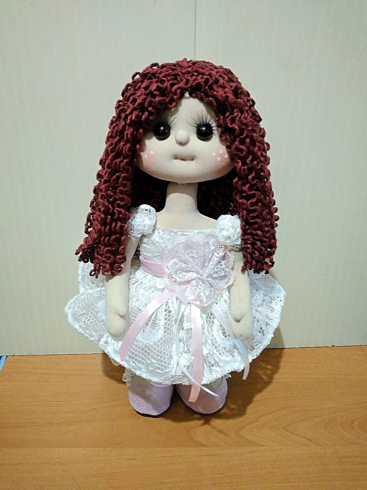 Decorative cute waldorf textile doll