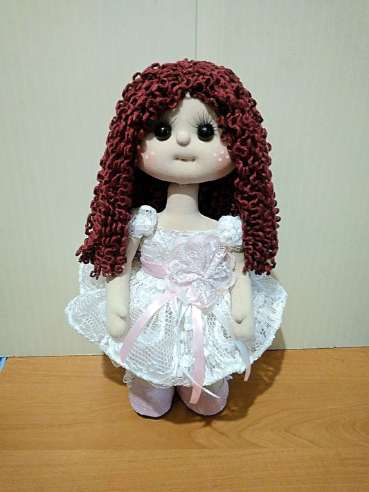 Decorative cute waldorf textile doll