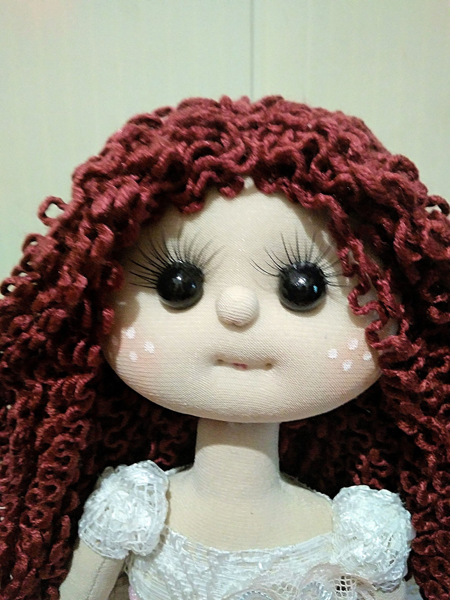 Decorative cute waldorf textile doll