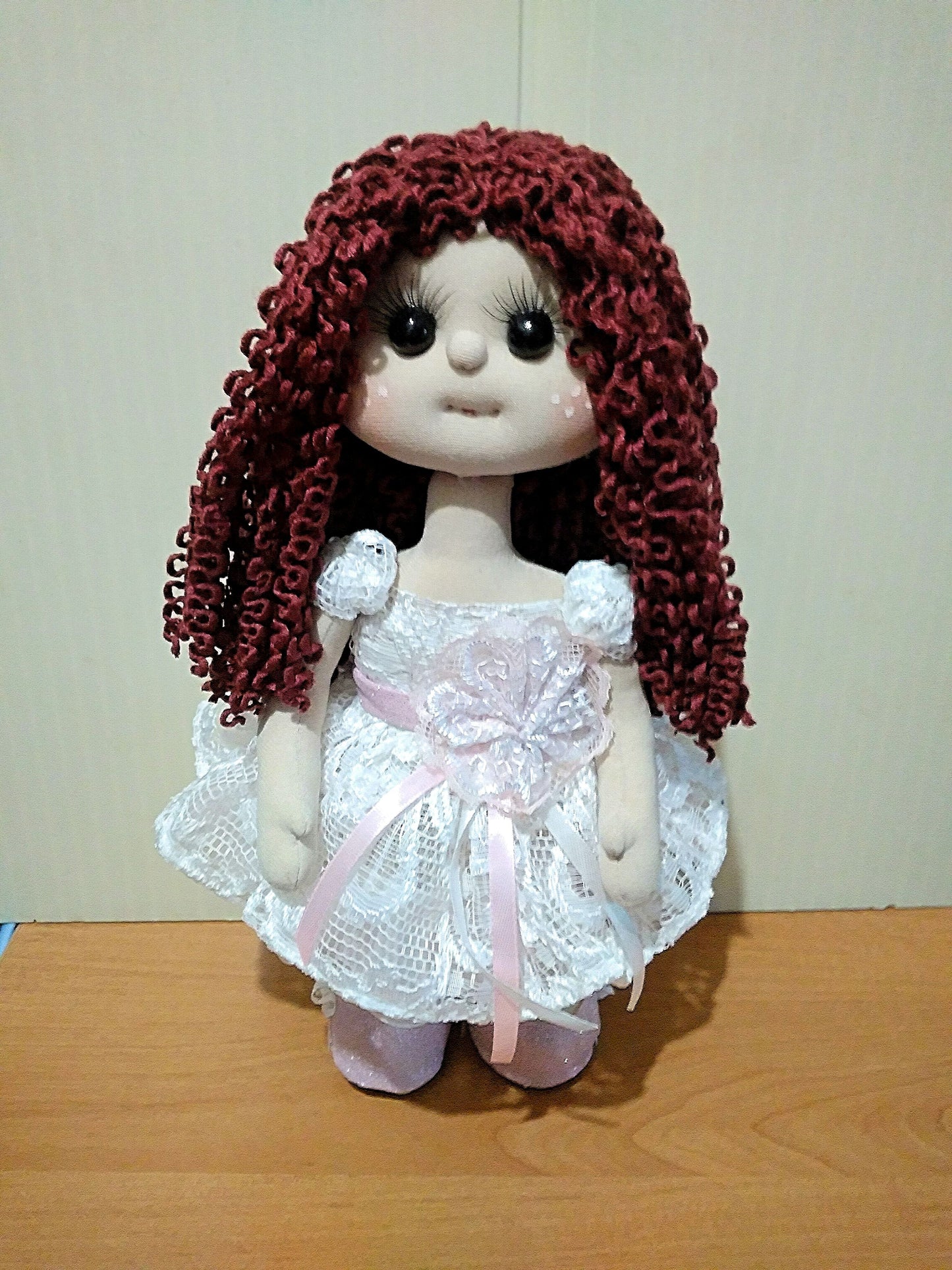 Decorative cute waldorf textile doll