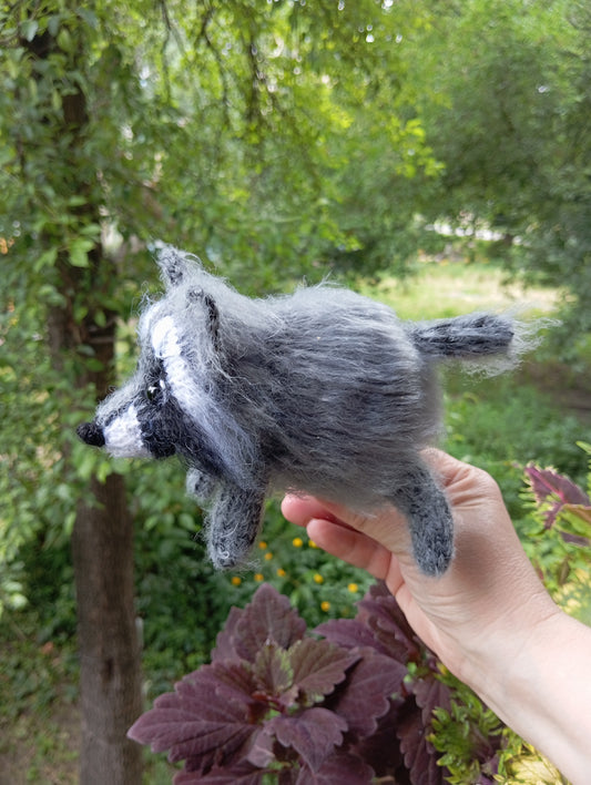 Handmade decorative plush figurine