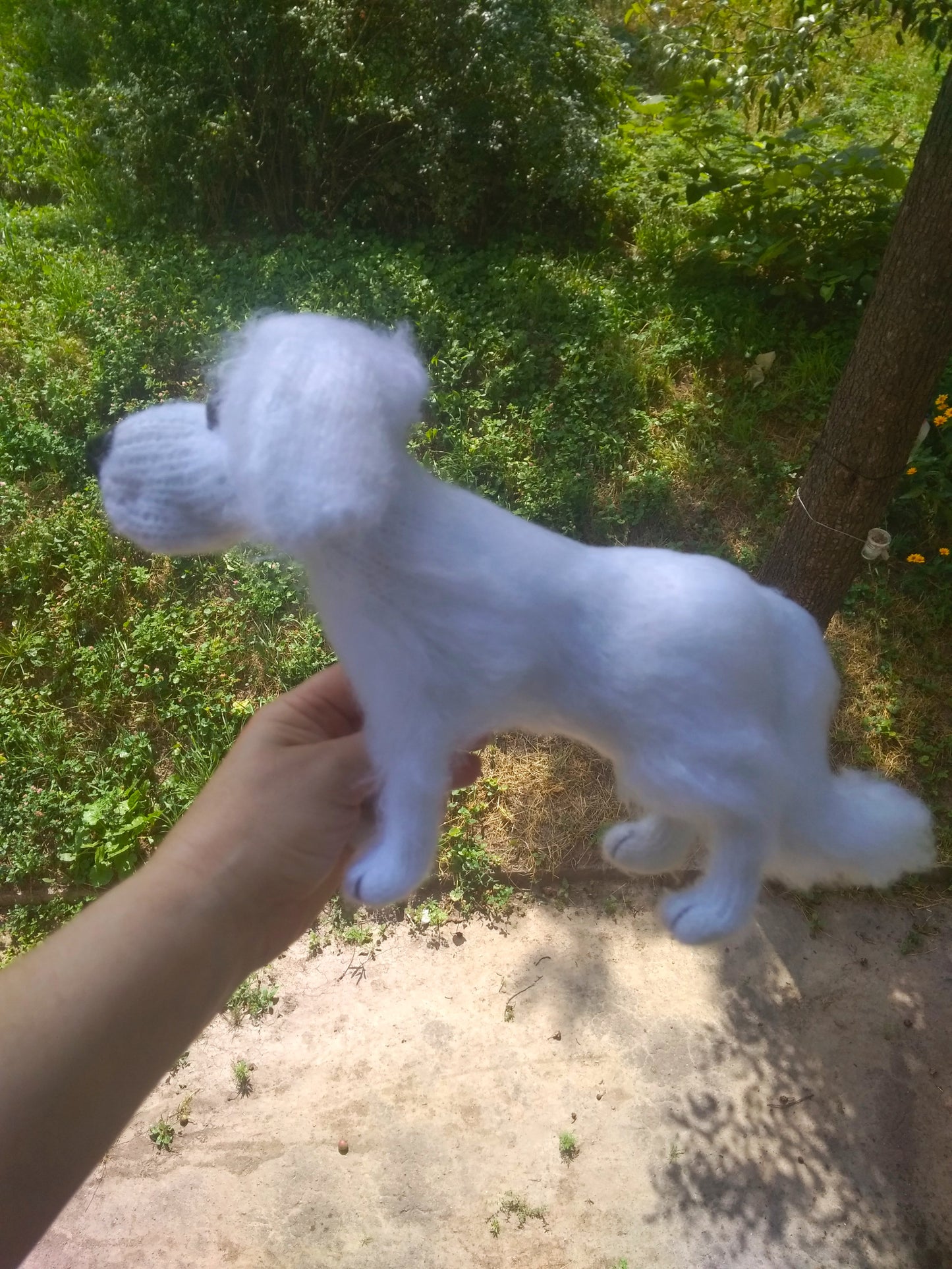 custom order dog figure