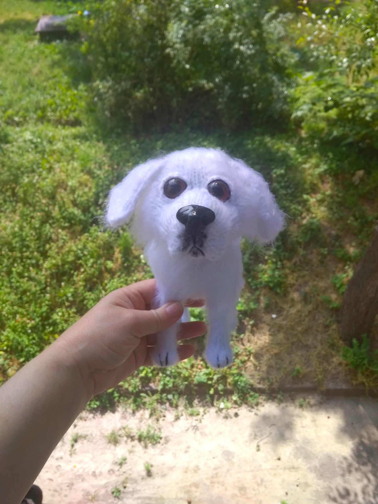 custom order dog figure