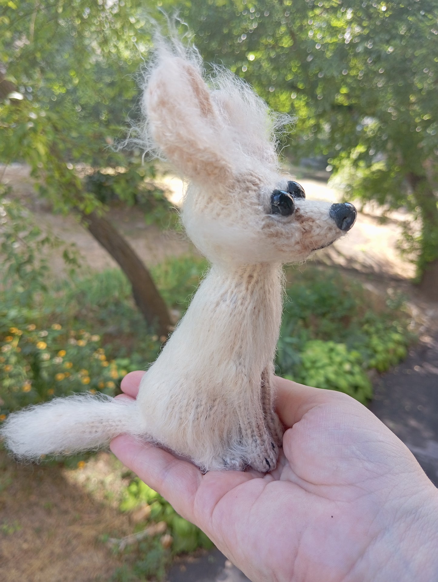 Crochet Fox Plush, Stuffed Fox Toy, Amigurumi Toy, Funny Fox Toy Knitted DecorativE Fox