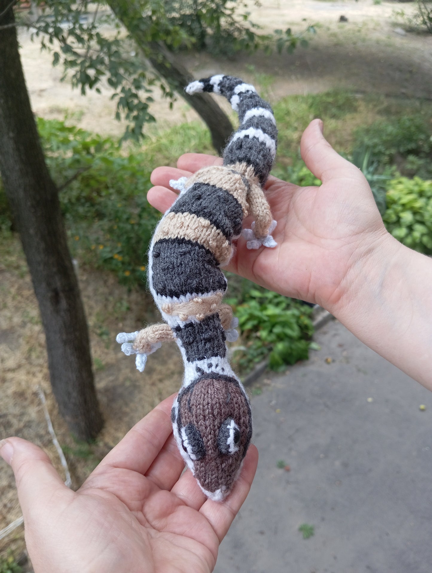 Gecko Plush Figurine for decoration