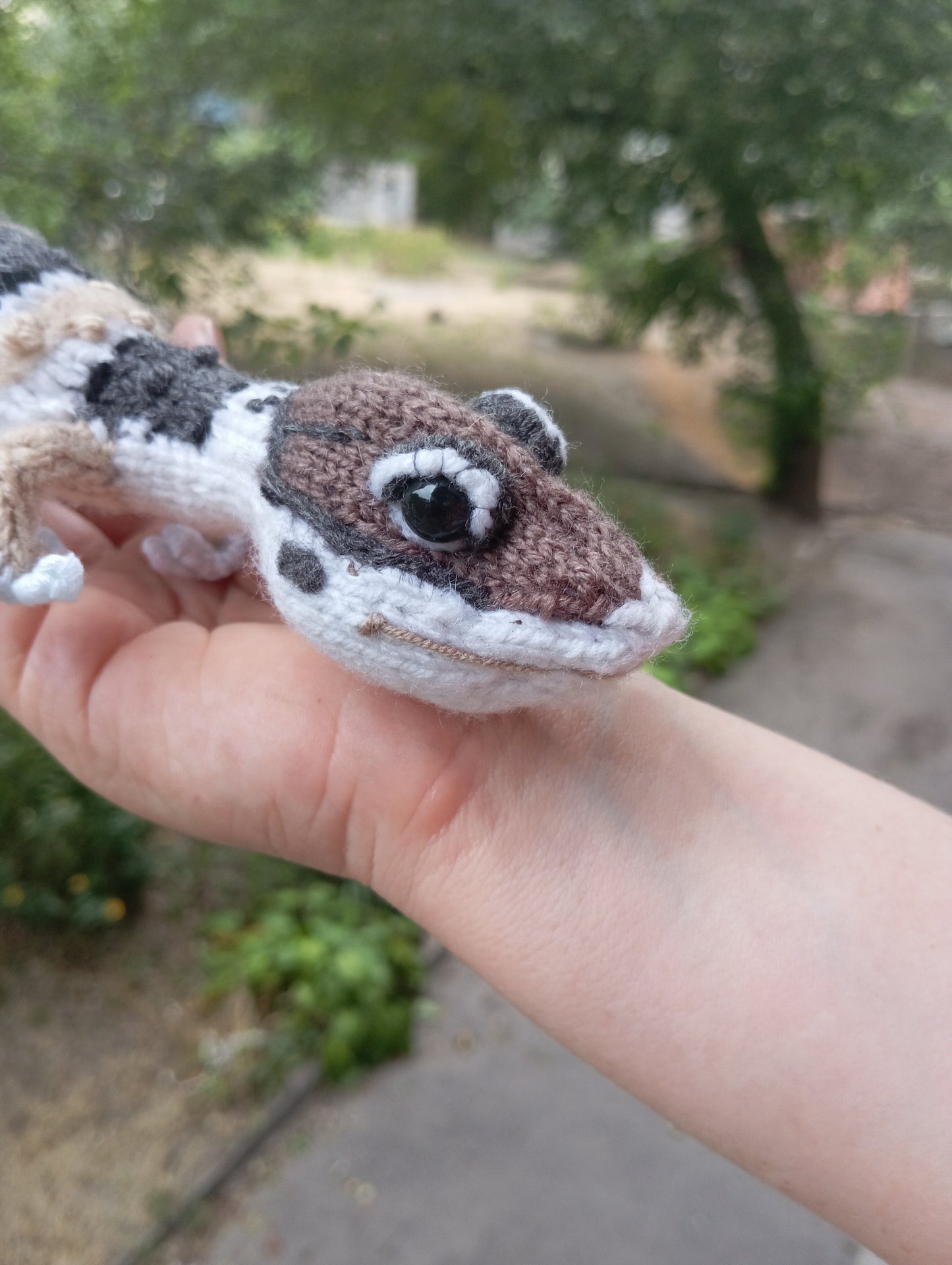 Gecko Plush Figurine for decoration