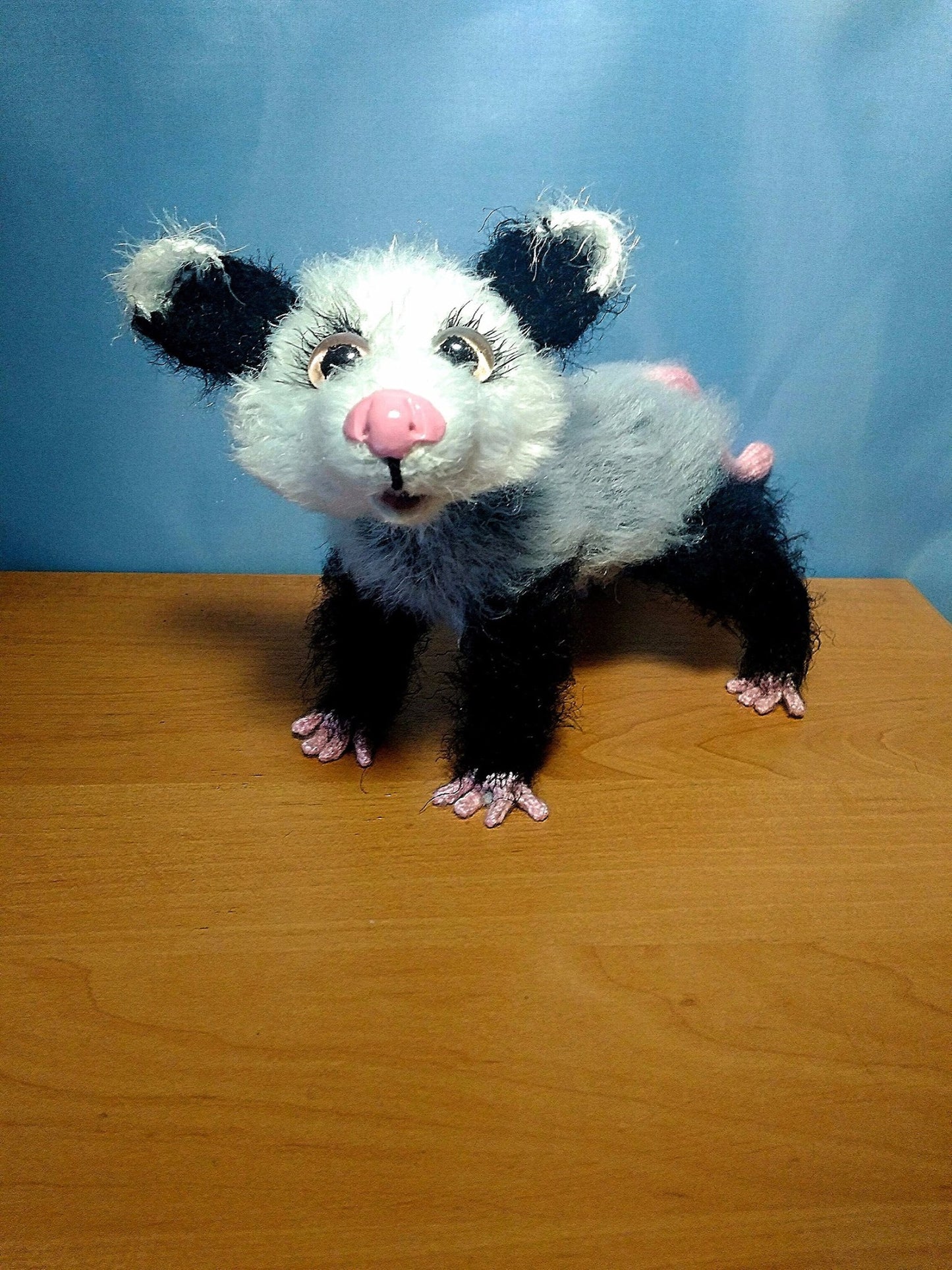 Possum stuffed animal Possum knit toy