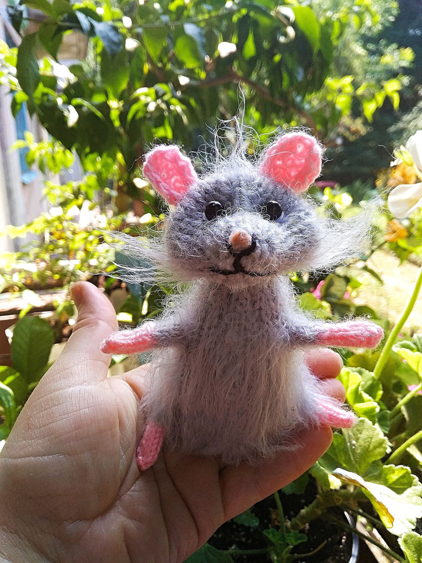 Mouse Crochet Plush