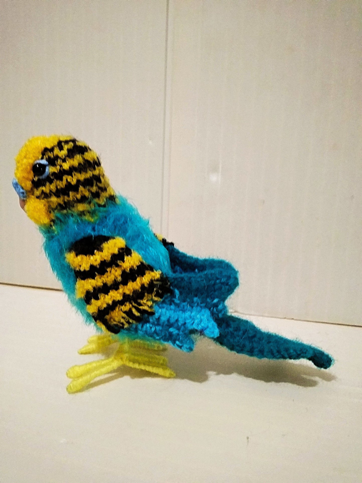 Parrots set toy plush parrot knitted bird toy