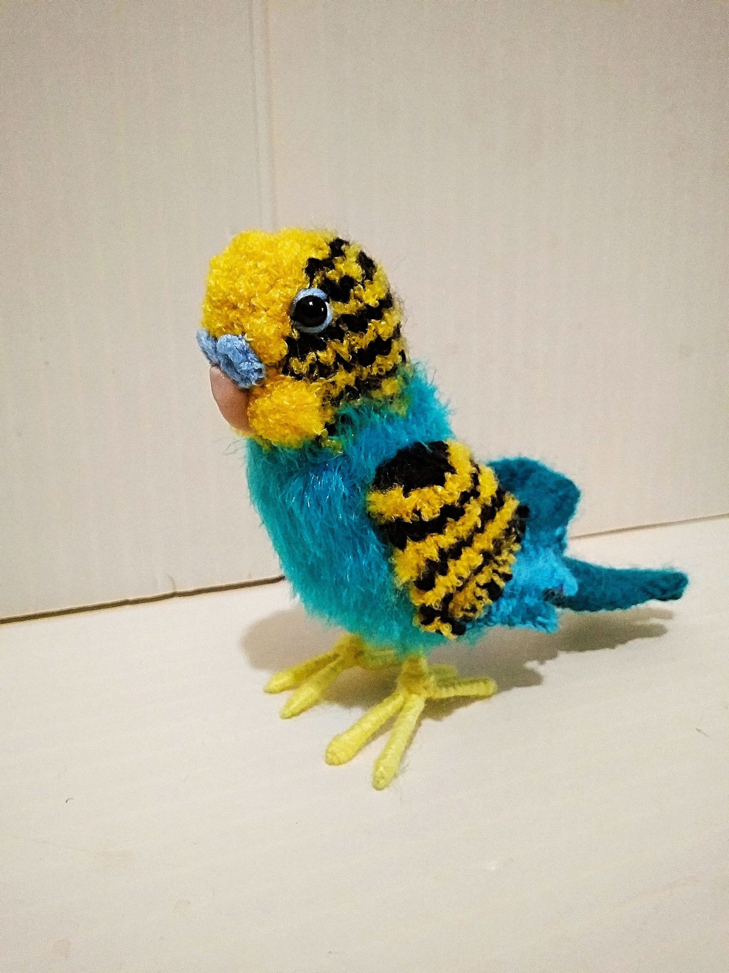 Parrots set toy plush parrot knitted bird toy