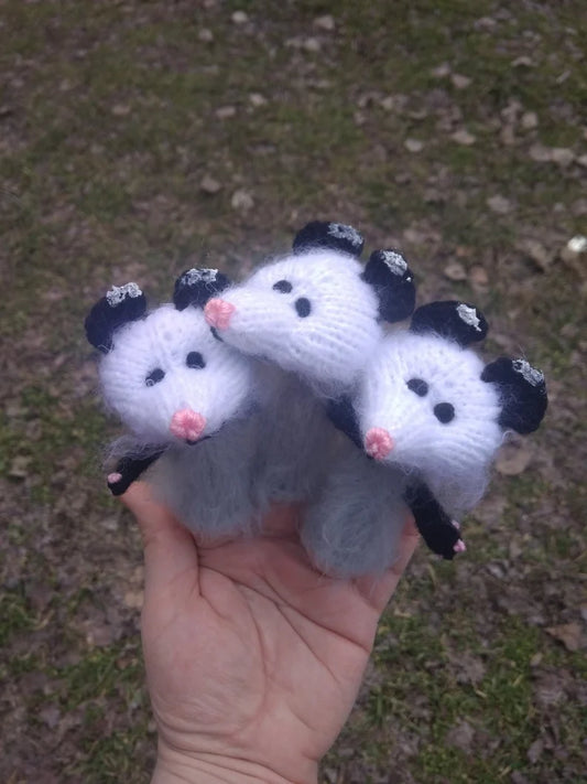 Possums Finger puppet Montessori toys Toddler puppets baby Puppets Theatre educational toys, Kids toy, Woodland animals toys