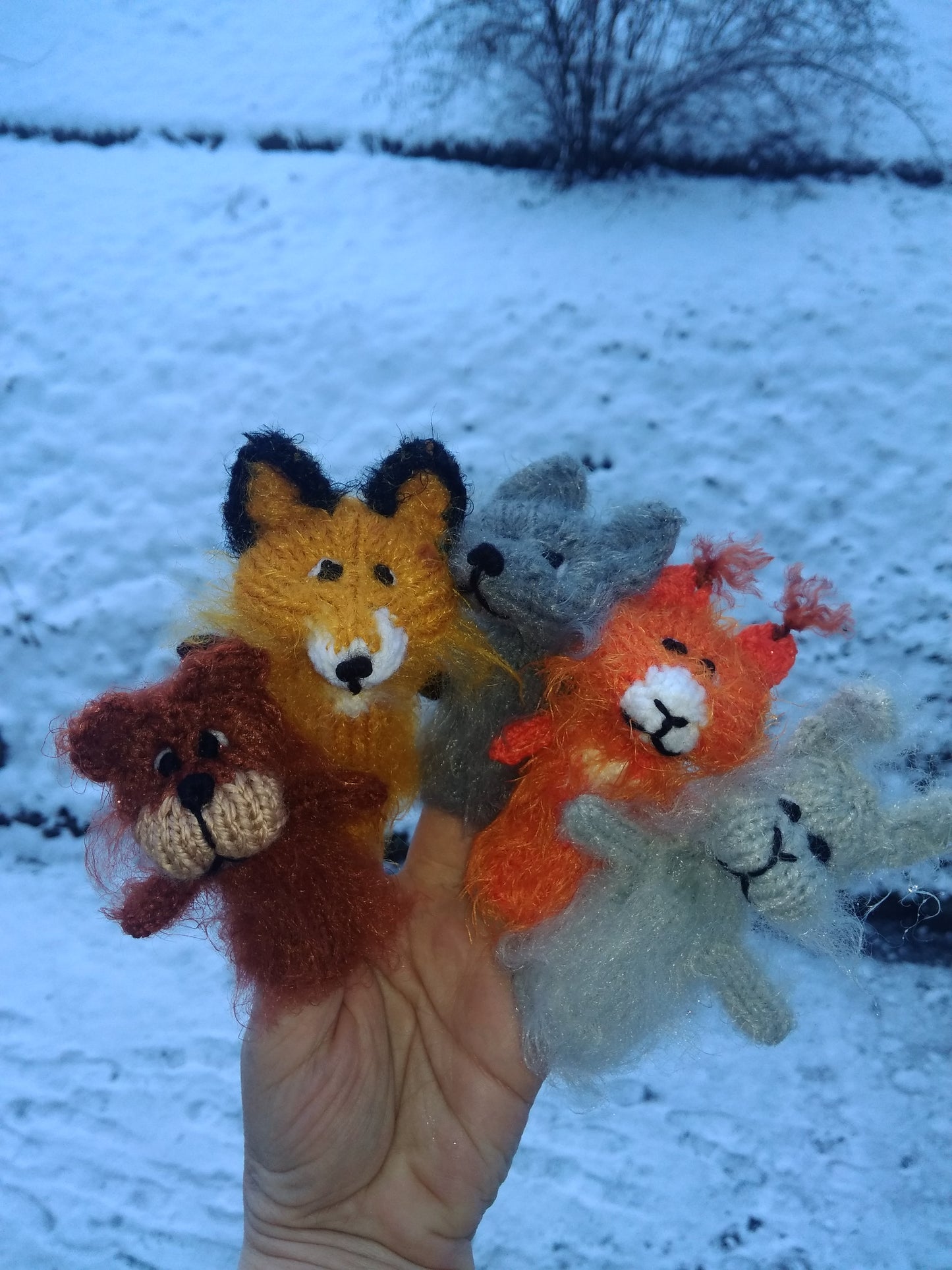 Finger puppets set