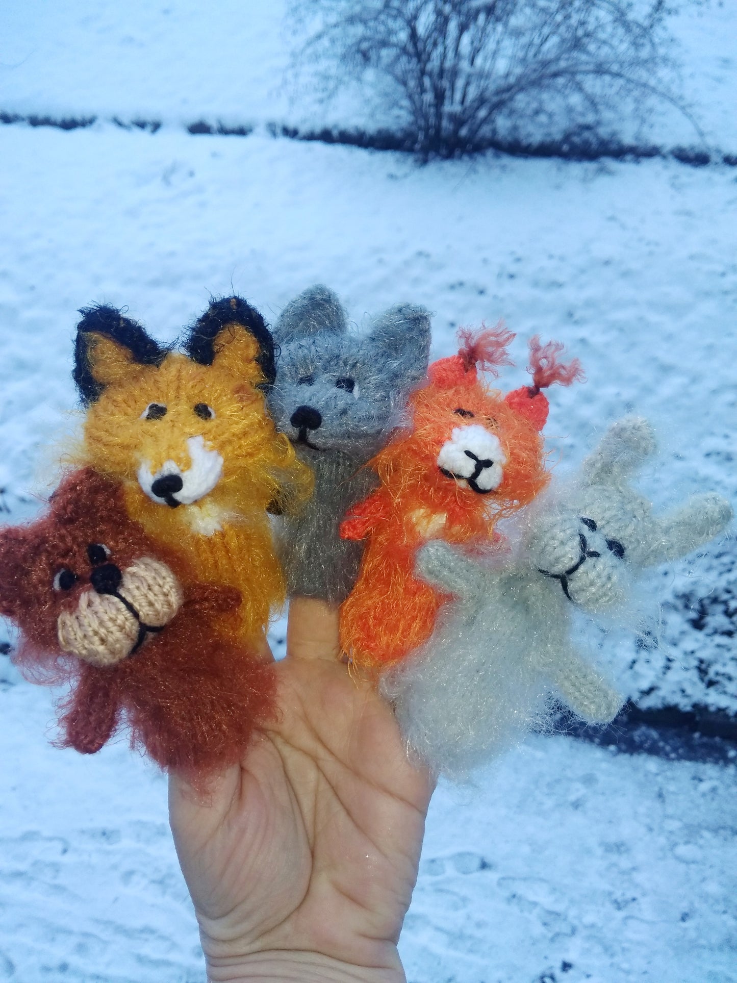 Finger puppets set