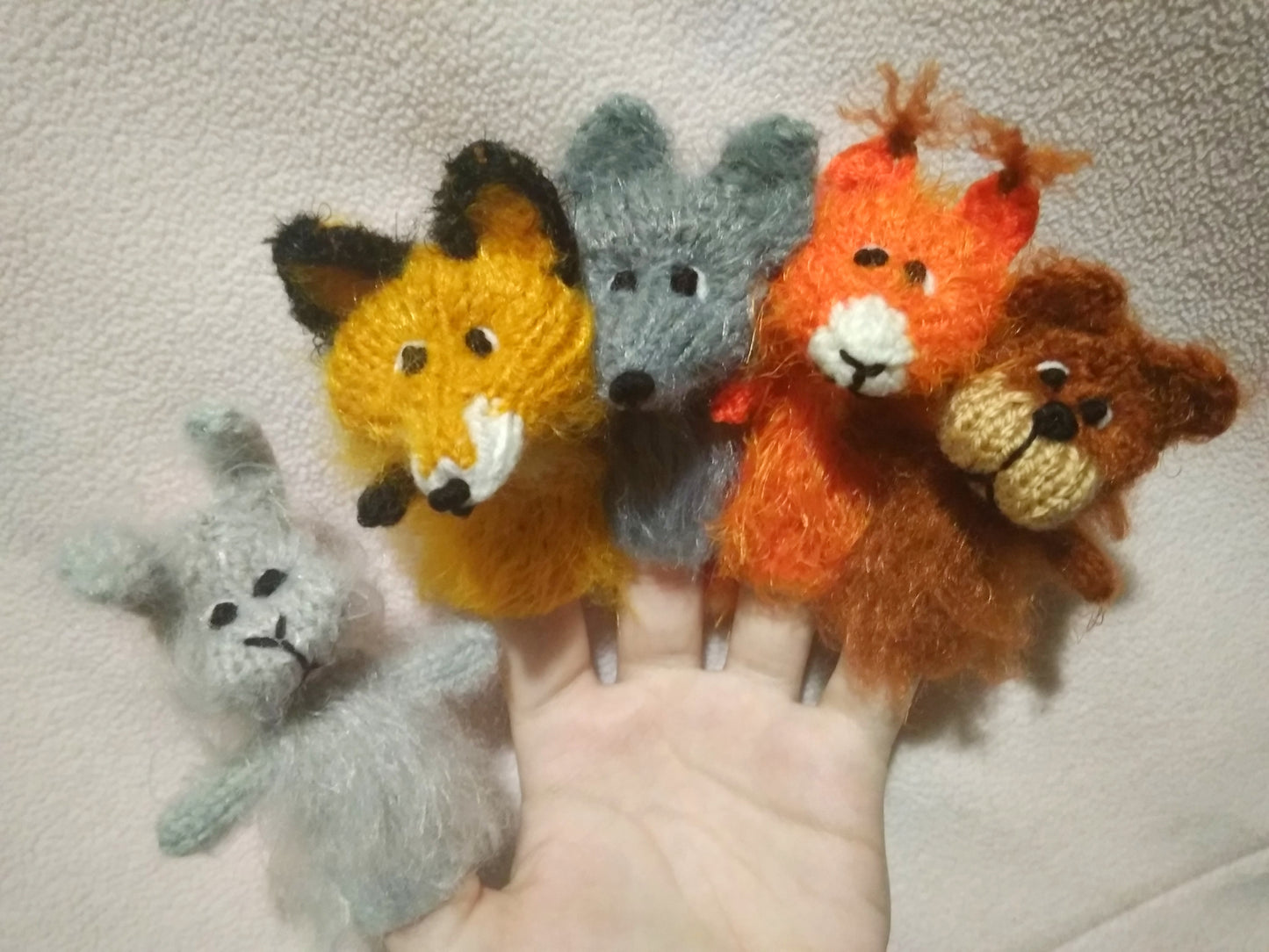 Finger puppets set